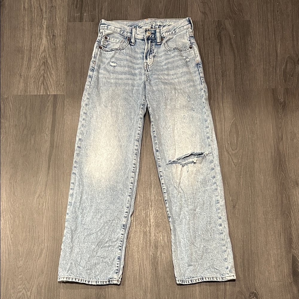 GAP Kids Light Blue Jeans size 12 ‘90s loose fit